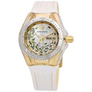 FX03057B NWT Technomarine Fashion Ladies Quartz Steel Authentic Watch